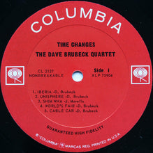 Load image into Gallery viewer, The Dave Brubeck Quartet : Time Changes (LP, Album, Mono)
