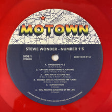 Laden Sie das Bild in den Galerie-Viewer, Stevie Wonder : Number 1's (2xLP, Comp, Ltd, RE, Red)

