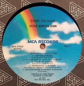 Olivia Newton-John : Come On Over (LP, Album, RE, Pin)