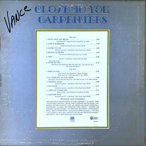 Carpenters : Close To You (LP, Album, Mon)