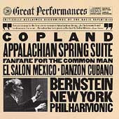 Copland* / Leonard Bernstein, New York Philharmonic : Appalachian Spring Suite / Fanfare For The Common Man / El Salón México / Danzón Cubano (CD, Comp)