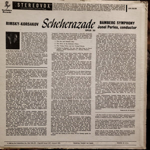 Rimsky-Korsakov* / Bamberg Symphony*, Jonel Perlea : Scheherazade, Op. 35 (LP, Album, RE)