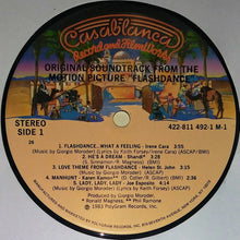 Load image into Gallery viewer, Various : Flashdance (Original Soundtrack From The Motion Picture) (LP, Album, 26)
