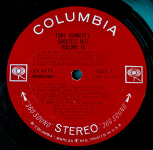Load image into Gallery viewer, Tony Bennett : Tony's Greatest Hits Volume III (LP, Comp, San)
