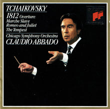 Charger l&#39;image dans la galerie, Tchaikovsky* - Chicago Symphony Orchestra, Claudio Abbado : 1812 Overture / Marche Slave / Romeo And Juliet / The Tempest (CD, Album)
