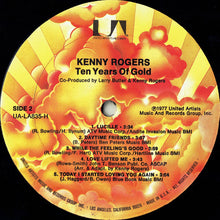 Load image into Gallery viewer, Kenny Rogers : Ten Years Of Gold (LP, Album, Comp, Emb)
