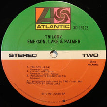 Laden Sie das Bild in den Galerie-Viewer, Emerson, Lake &amp; Palmer : Trilogy (LP, Album, RE, Gat)

