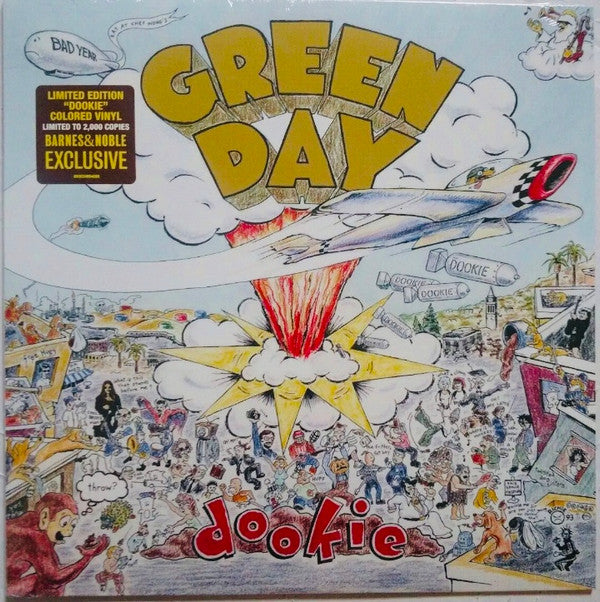 Green Day : Dookie (LP, Album, Ltd, RE, RP, Bro)