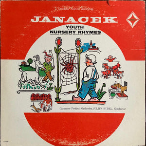 Leoš Janáček, Caramoor Festival Orchestra, Julius Rudel : Youth (A Suite For Winds) / Nursery Rhymes (For Voices And Instrumental Ensemble) (LP, Album, Mono)