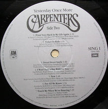 Charger l'image dans la galerie, Carpenters : Yesterday Once More (2xLP, Comp)
