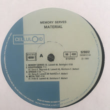 Laden Sie das Bild in den Galerie-Viewer, Material : Memory Serves (LP, Album, Blu)
