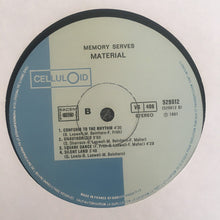 Laden Sie das Bild in den Galerie-Viewer, Material : Memory Serves (LP, Album, Blu)
