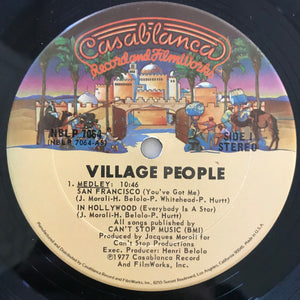 Village People : Village People (LP, Album, RP, San)