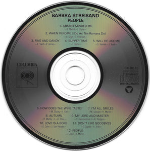 Barbra Streisand : People (CD, Album, RE)