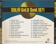 Load image into Gallery viewer, Various : Solid Gold Soul 1971 (CD, Comp)
