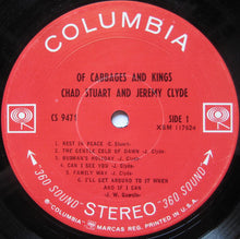Load image into Gallery viewer, Chad Stuart And Jeremy Clyde* : Of Cabbages And Kings (LP, Album, San)
