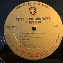 Load image into Gallery viewer, Peter, Paul And Mary* : In Concert (2xLP, Album, RP, Ter)
