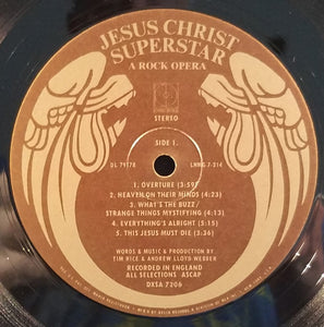 Andrew Lloyd Webber & Tim Rice : Jesus Christ Superstar - A Rock Opera (2xLP, Album, Glo)