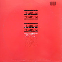 Load image into Gallery viewer, Jermaine Jackson : I Think It's Love (12")
