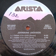 Load image into Gallery viewer, Jermaine Jackson : I Think It's Love (12")
