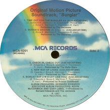 Load image into Gallery viewer, Various : Burglar (Original Motion Picture Soundtrack) (LP, Album, Comp)

