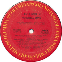 Load image into Gallery viewer, Janis Joplin : Farewell Song (LP, Album, Pit)
