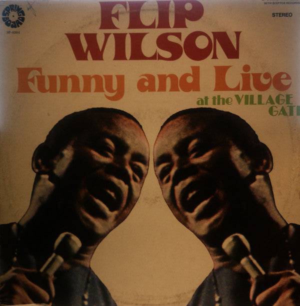 Flip Wilson : Funny & Live At The Village Gate (LP)