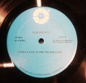 Flip Wilson : Funny & Live At The Village Gate (LP)