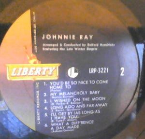 Johnnie Ray : Johnnie Ray (LP, Album, Mono)