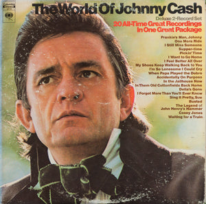 Johnny Cash : The World Of Johnny Cash (2xLP, Comp, Pit)