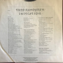 Charger l'image dans la galerie, Todd Rundgren : Initiation (LP, Album, Ter)
