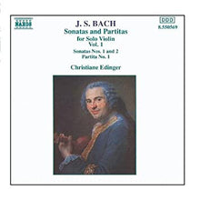 Charger l'image dans la galerie, J. S. Bach* / Christiane Edinger : Sonatas and Partitas For Solo Violin Vol. 1 (CD, Album, RE)

