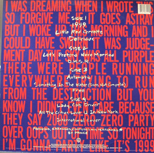 Prince : 1999 (2xLP, Album)