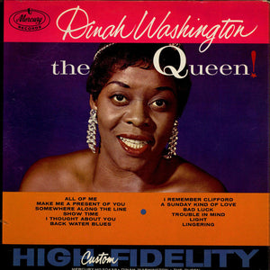 Dinah Washington : The Queen (LP, Album, Mono)