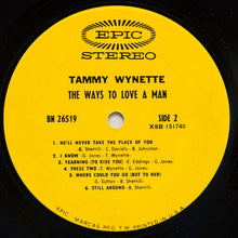 Load image into Gallery viewer, Tammy Wynette : The Ways To Love A Man (LP, Album, Pit)
