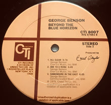 Charger l'image dans la galerie, George Benson : Beyond The Blue Horizon (LP, Album, RE)

