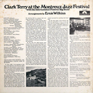 Clark Terry : Clark Terry – At The Montreux Jazz Festival with the International Festival Big Band (LP, Album)