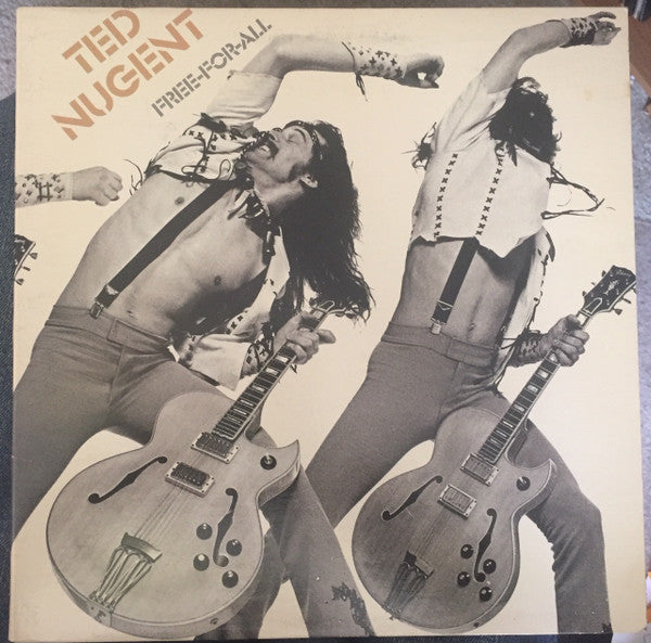 Ted Nugent : Free-For-All (LP, Album, RE, Gat)