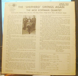 Moe Koffman Quartet* : The "Shepherd" Swings Again (LP, Album, Mono)