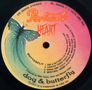 Heart : Dog & Butterfly (LP, Album, San)