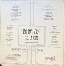 Load image into Gallery viewer, Bonnie Koloc : Hold On To Me (LP, Album, Quad, She)
