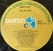 Load image into Gallery viewer, Bonnie Koloc : Hold On To Me (LP, Album, Quad, She)
