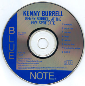 Kenny Burrell With  Art Blakey : On View At The Five Spot Cafe (CD, Album, RE)