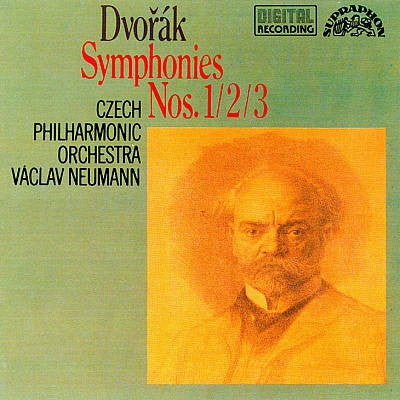 Antonín Dvořák - The Czech Philharmonic Orchestra, Václav Neumann : Symphonies Nos. 1/2/3 (2xCD)