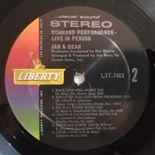 Load image into Gallery viewer, Jan &amp; Dean : Command Performance/Live In Person (LP, Album, Ind)
