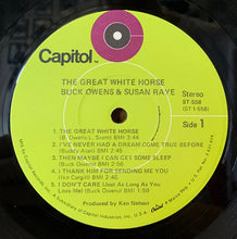 Load image into Gallery viewer, Buck Owens &amp; Susan Raye : The Great White Horse (LP, Album, Jac)
