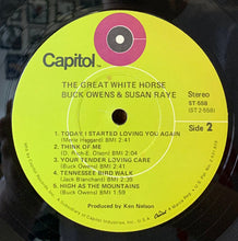 Load image into Gallery viewer, Buck Owens &amp; Susan Raye : The Great White Horse (LP, Album, Jac)
