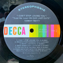 Load image into Gallery viewer, Conway Twitty : I Can't Stop Loving You / (Lost Her Love) On Our Last Date (LP, Album, Club, Jac)
