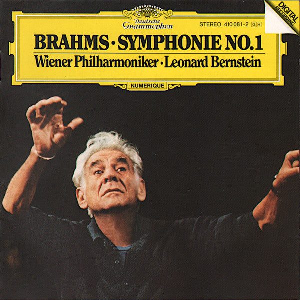 Brahms*, Wiener Philharmoniker · Leonard Bernstein : Symphonie No. 1 (CD, Album, RE)