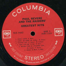 Load image into Gallery viewer, Paul Revere &amp; The Raiders : Paul Revere &amp; The Raiders&#39; Greatest Hits (LP, Comp, Ter)
